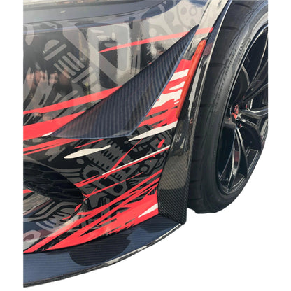2015-2023 Dodge Charger Carbon Fiber Wind Splitters