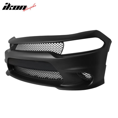 2015-2023 Dodge Charger 15 SRT Hellcat Front Bumper Conversion Kit PP