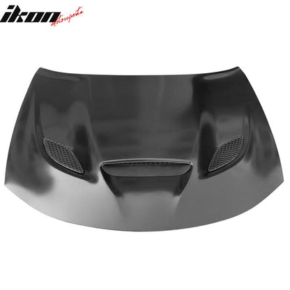 2015-2023 Dodge Charger SRT Style Car Hood Scoop Vent Black Aluminum