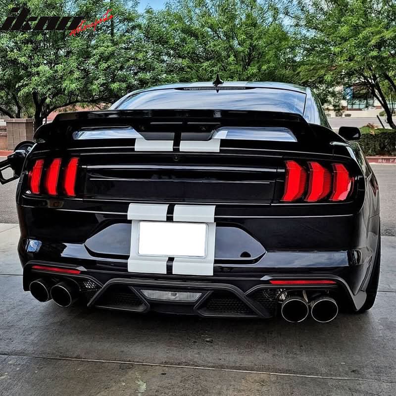 2015-2023 Ford Mustang GT500 Rear Spoiler Gurney Flap Bill W/ Hardware