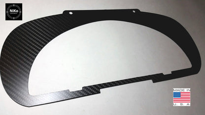 Honda CARBON FIBER MATTE S2000 Cluster Swap Bezel S2K AP1 AP2 EF, EG, EK Integra