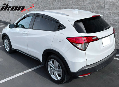 2016-2022 Honda HRV Window Visor Mugen Style Smoke Tinted Acrylic