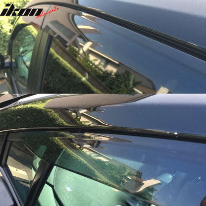 2016-2022 Toyota Prius And Prius Prime Slim Window Visor Polycarbonate