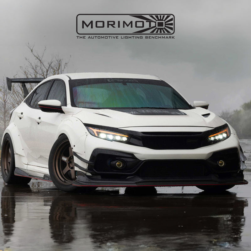 2017-21 Honda Civic 10th Gen Hatchback XB LED Headlights V2 by Morimoto