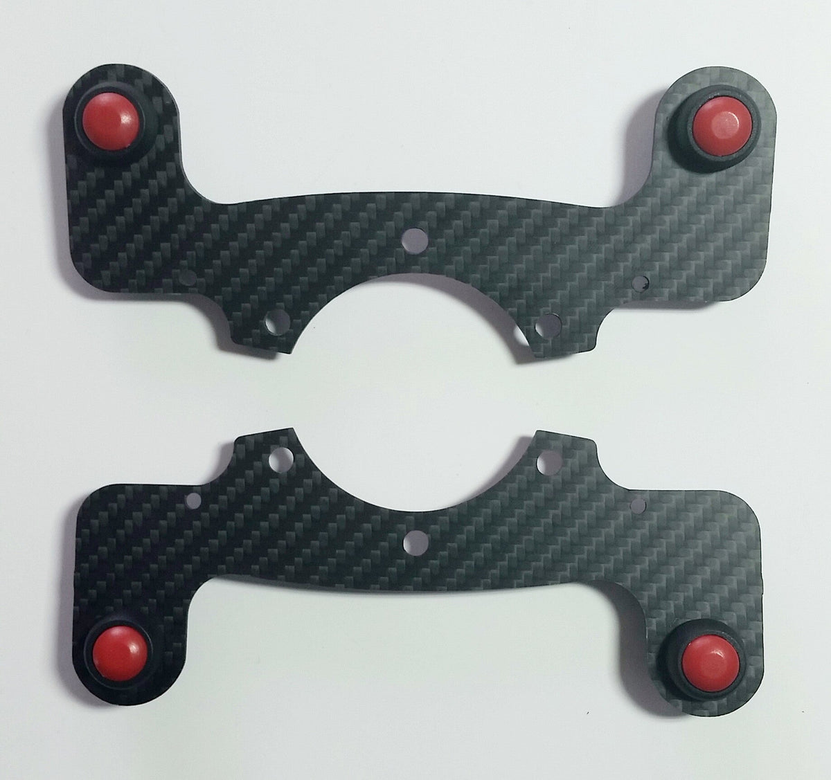 External Carbon Fiber Horn Button Kit with MATTE finish - Quad Button