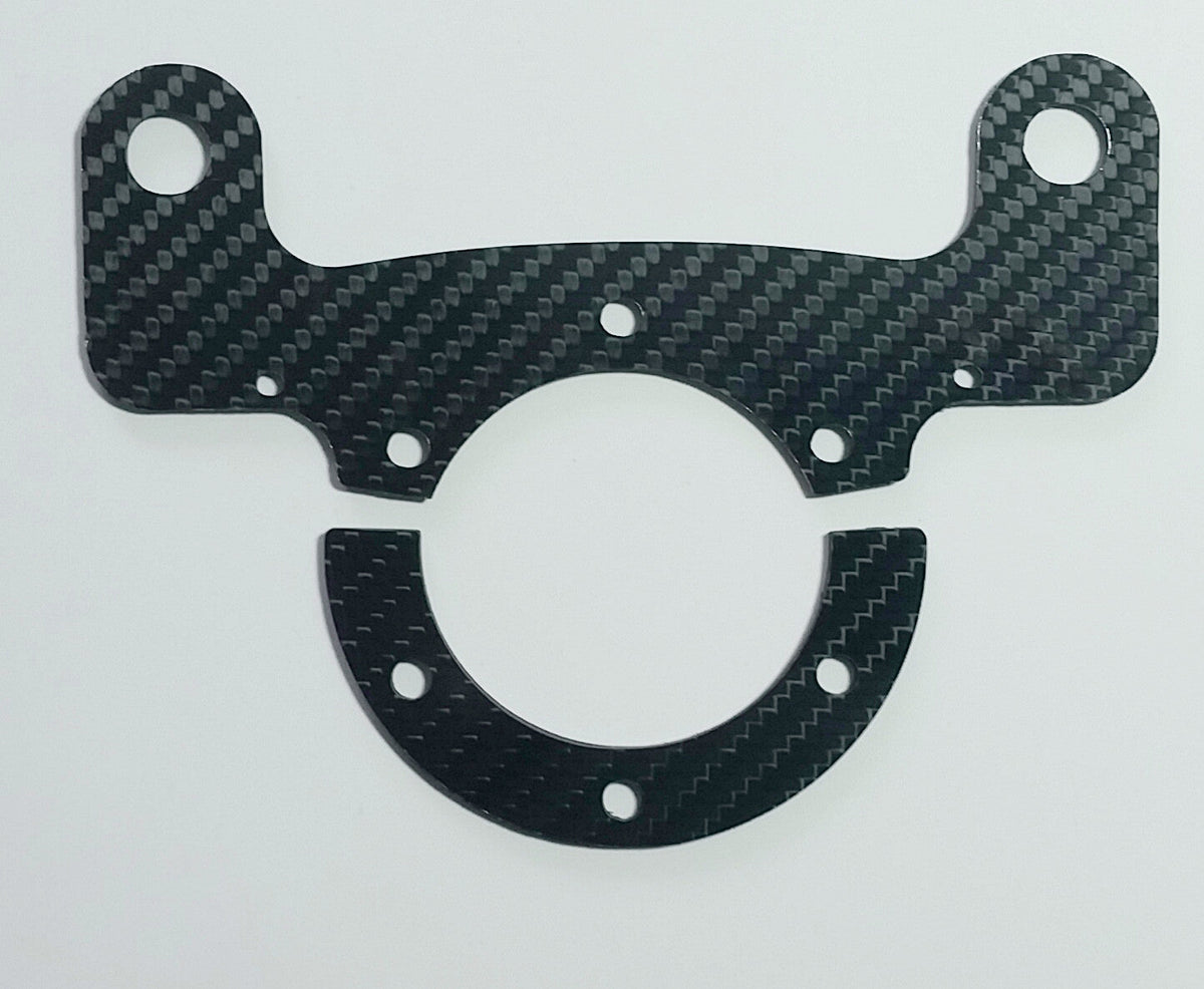External Carbon Fiber Horn Button Kit with GLOSSY finish - Dual Button