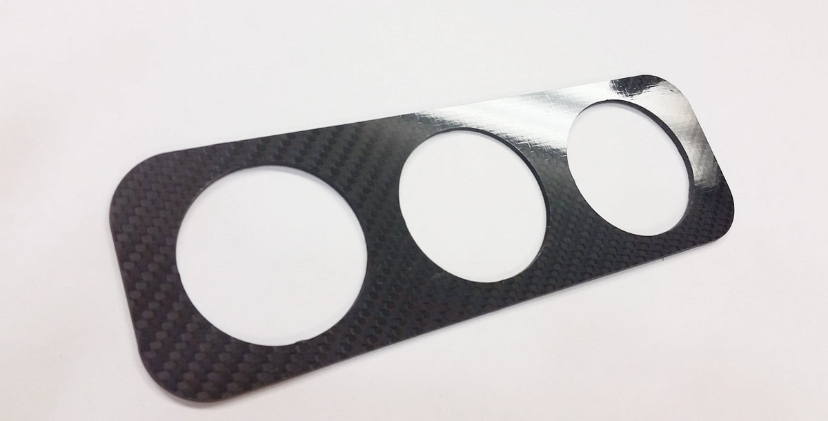 52mm Triple 3 Pod Dash Vent Gauge Holder for Nissan S13 240SX 200SX 180SX