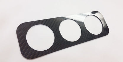 52mm Triple 3 Pod Dash Vent Gauge Holder for Nissan S13 240SX 200SX 180SX