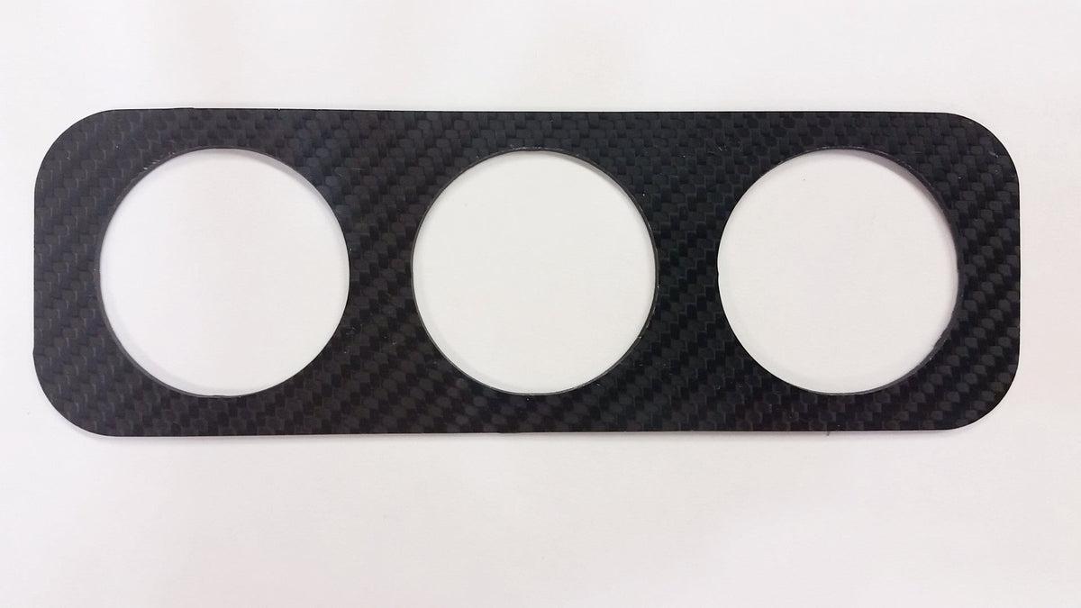 52mm Triple 3 Pod Dash Vent Gauge Holder for Nissan S13 240SX 200SX 180SX