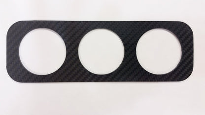 52mm Triple 3 Pod Dash Vent Gauge Holder for Nissan S13 240SX 200SX 180SX