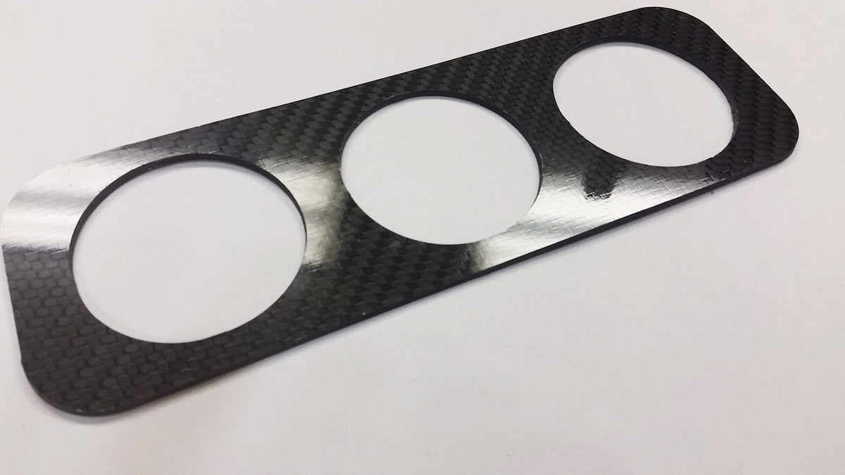 52mm Triple 3 Pod Dash Vent Gauge Holder for Nissan S13 240SX 200SX 180SX