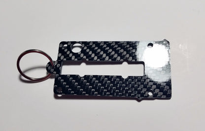 Honda Carbon Fiber Styled DOHC VTEC Keychain EG DC EK EP3 S2000 EF Integra