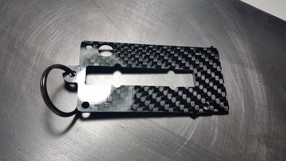 Honda Carbon Fiber Styled DOHC VTEC Keychain EG DC EK EP3 S2000 EF Integra