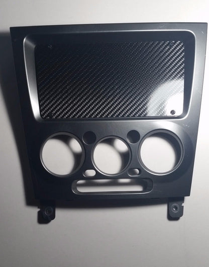 02-07 CARBON FIBER Radio Delete Subaru Impreza WRX Radio Climate Double Din