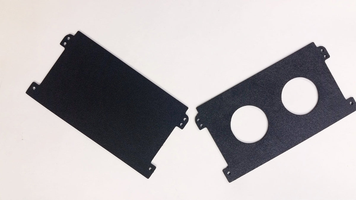 Honda ABS 99-00 Civic Double Din Radio Stereo Block Off Plate Delete