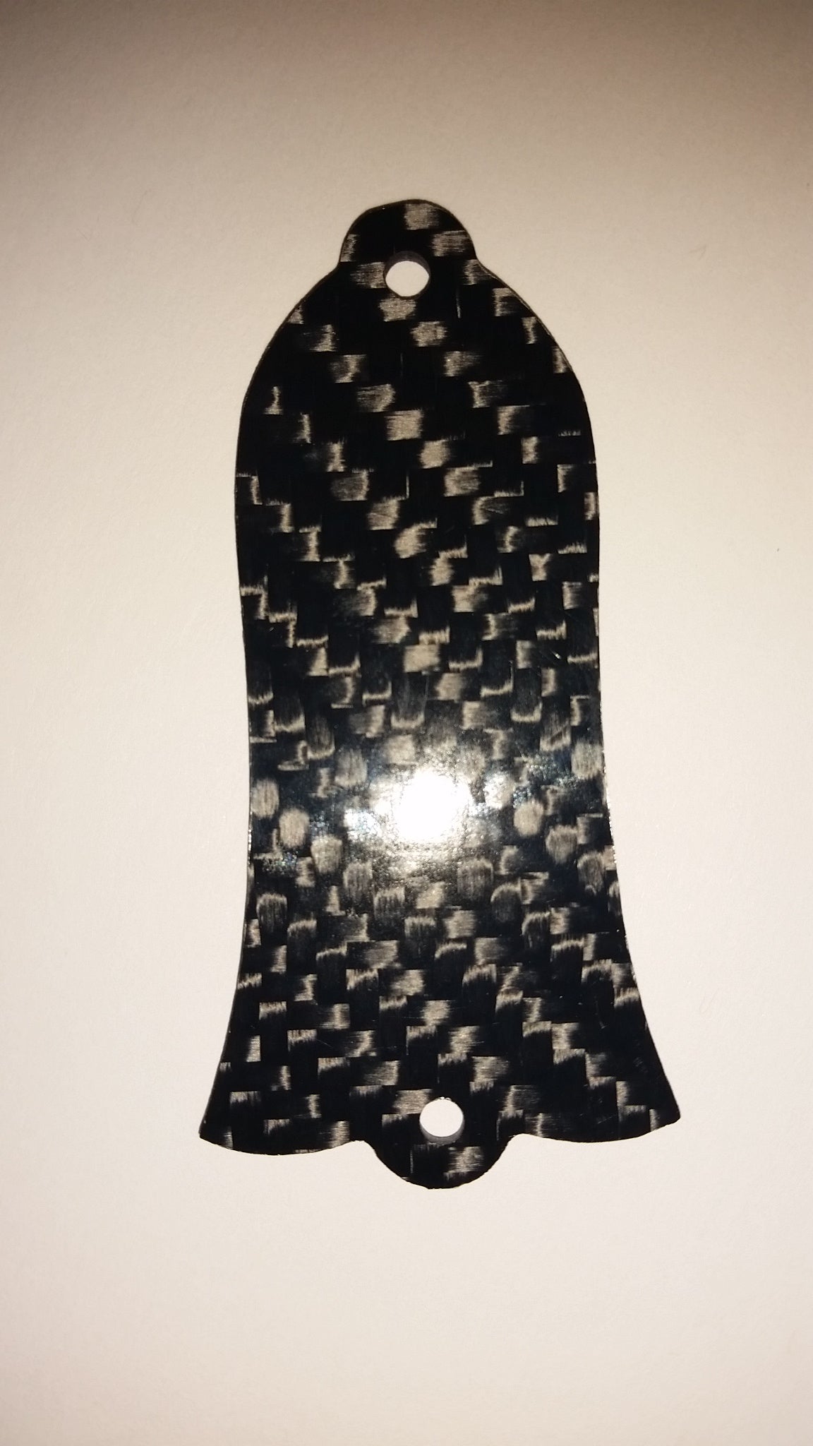 CARBON FIBER Truss Fits Gibson Les Paul Rod Bell Shaped Custom Cover