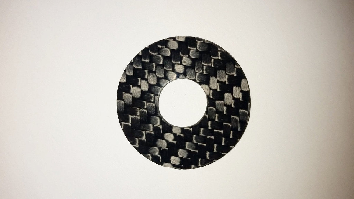 100% CARBON FIBER Toggle Switch Washer Ring for Gibson - Les Paul, SG, ES