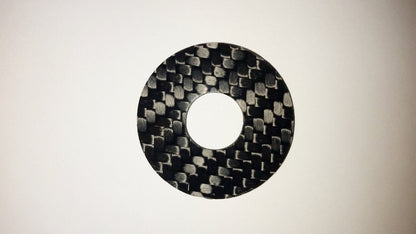 100% CARBON FIBER Toggle Switch Washer Ring for Gibson - Les Paul, SG, ES