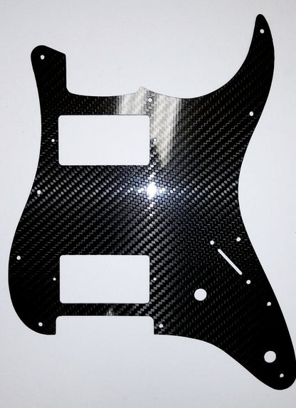 CARBON FIBER HH Humbucker Stratocaster PICKGUARD for Fender Strat Standard