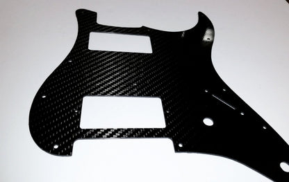 CARBON FIBER HH Humbucker Stratocaster PICKGUARD for Fender Strat Standard