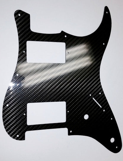 CARBON FIBER HH Humbucker Stratocaster PICKGUARD for Fender Strat Standard