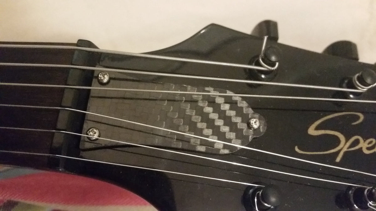 Blank 100% CARBON FIBER Guitar Truss Rod Cover 3 Hole Fits Epiphone Les Paul LP