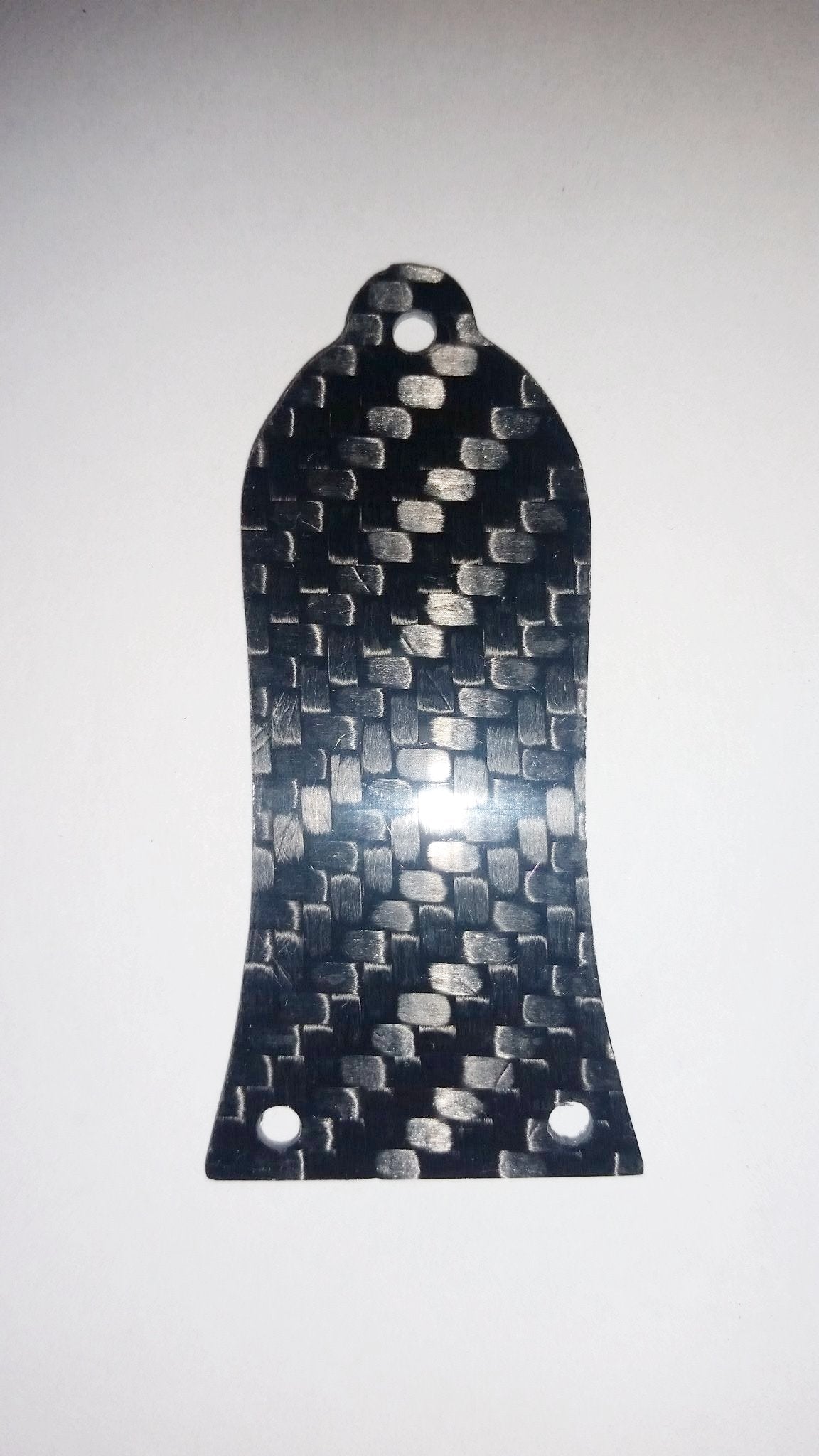 Blank 100% CARBON FIBER Guitar Truss Rod Cover 3 Hole Fits Epiphone Les Paul LP