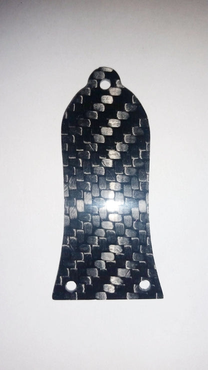 Blank 100% CARBON FIBER Guitar Truss Rod Cover 3 Hole Fits Epiphone Les Paul LP