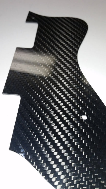 Universal *CARBON FIBER 100%* Pickguard Fits Epiphone Dot Jazz Guitar LP Guitar