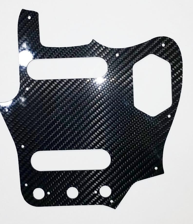 **100% CARBON FIBER** Jaguar PICKGUARD for Fender American Vintage USA