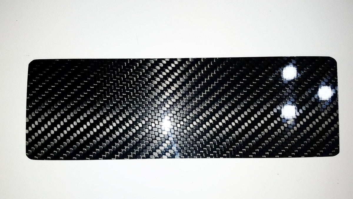 CARBON FIBER Climate Control Block Off Plate Delete for Honda Civic EG 92-95