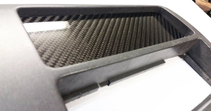 CARBON FIBER Climate Control Block Off Plate Delete for Honda Civic EG 92-95