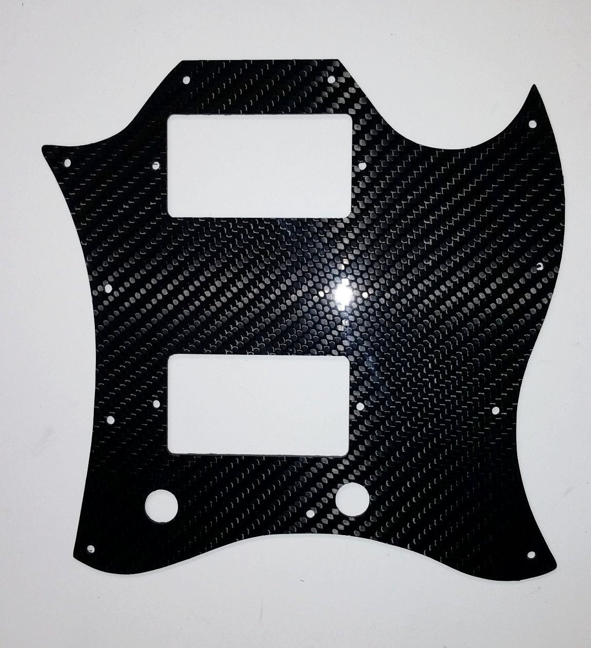 CARBON FIBER Pickguard for SG Standard Full Face Guitar Plate