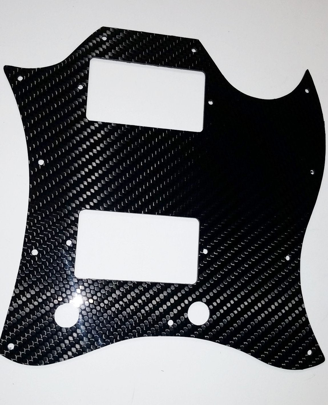 CARBON FIBER Pickguard for SG Standard Full Face Guitar Plate