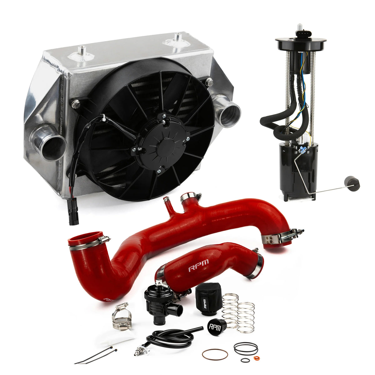 RPM 2017-2019 Can-Am X3 120HP to 170+HP Upgrade kit X3 Big Core Intercooler, Fuel Pump & Silicone