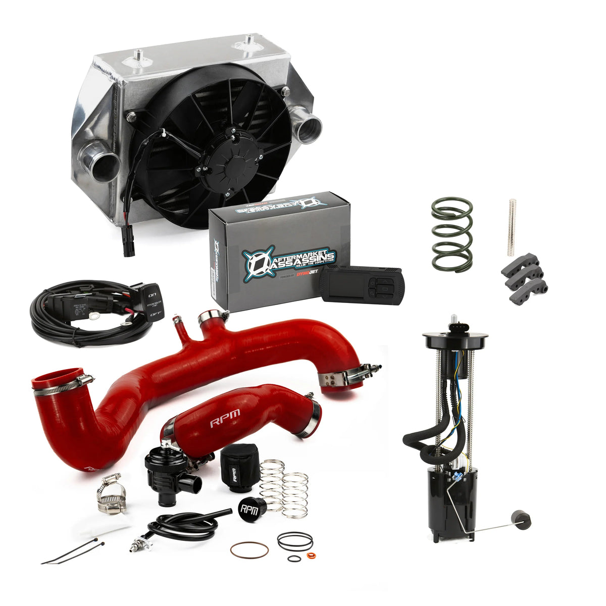 RPM 17-19 X3 120HP to 205HP COMPLETE Upgrade Kit X3 Big Core Intercooler Kit + TUNER