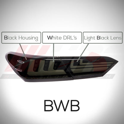 HRS 2018-24 Toyota Camry Lexus Style LED Tail Lights - V2