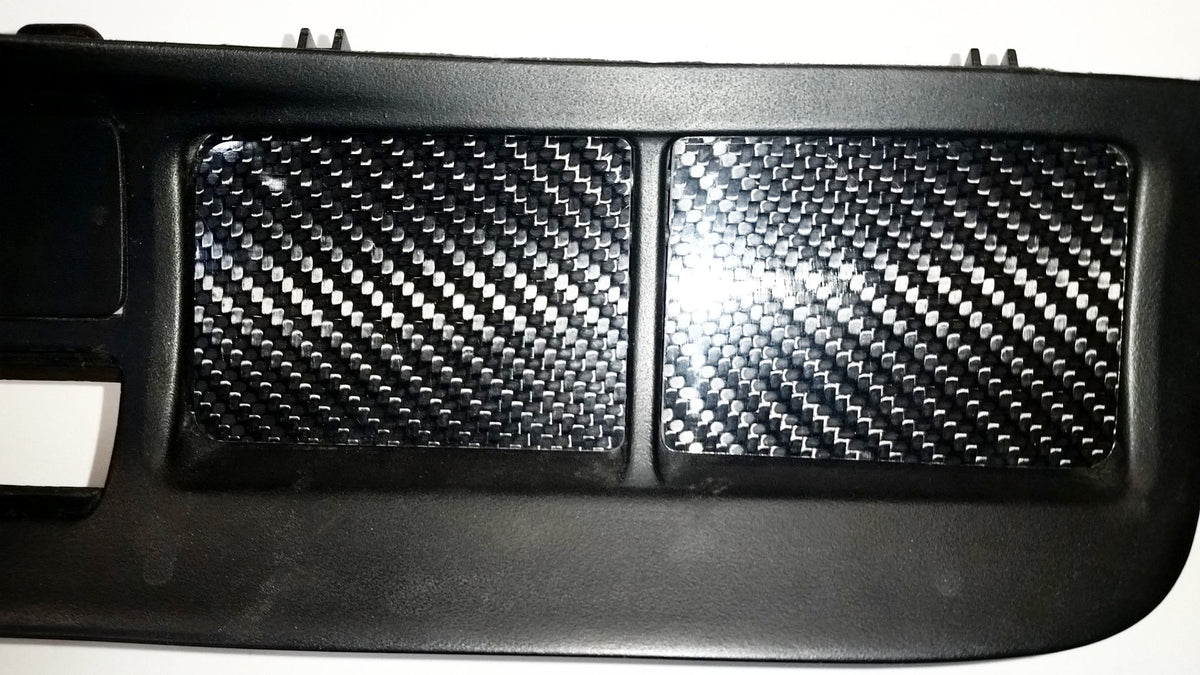 CARBON FIBER AC & CLOCK DELETE PANEL for 92 93 94 95 Honda Civic EG EG9 EJ1
