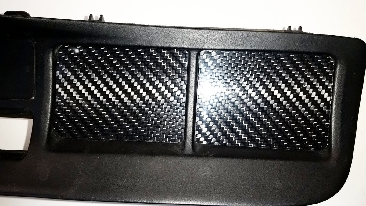 CARBON FIBER AC & CLOCK DELETE PANEL for 92 93 94 95 Honda Civic EG EG9 EJ1