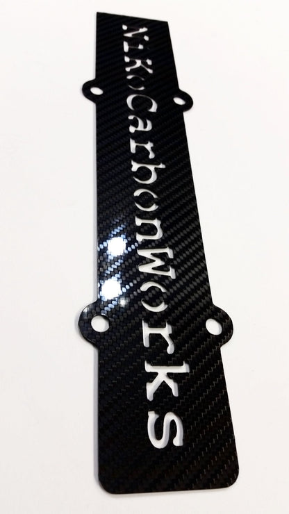 Honda B16 b18 DOHC VTEC B-Series Custom "YOUR CUSTOM TEXT" CARBON FIBER Spark Plug Cover