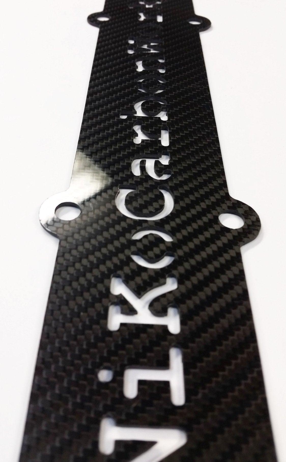 Honda B16 b18 DOHC VTEC B-Series Custom "YOUR CUSTOM TEXT" CARBON FIBER Spark Plug Cover