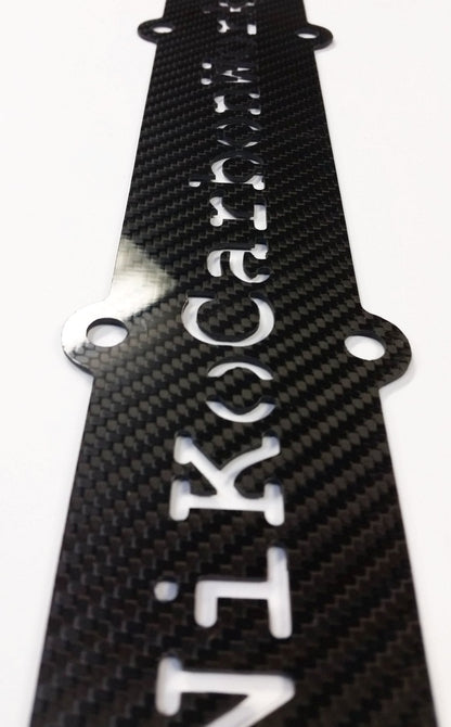 Honda B16 b18 DOHC VTEC B-Series Custom "YOUR CUSTOM TEXT" CARBON FIBER Spark Plug Cover