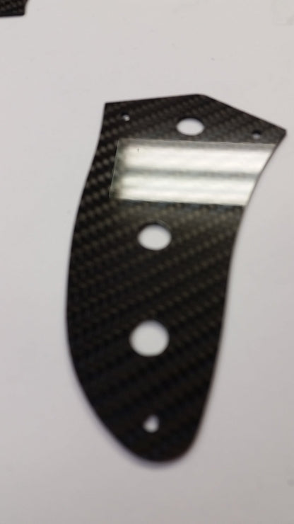 CARBON FIBER Lower Control Plate for Fender American Jaguar Guitar