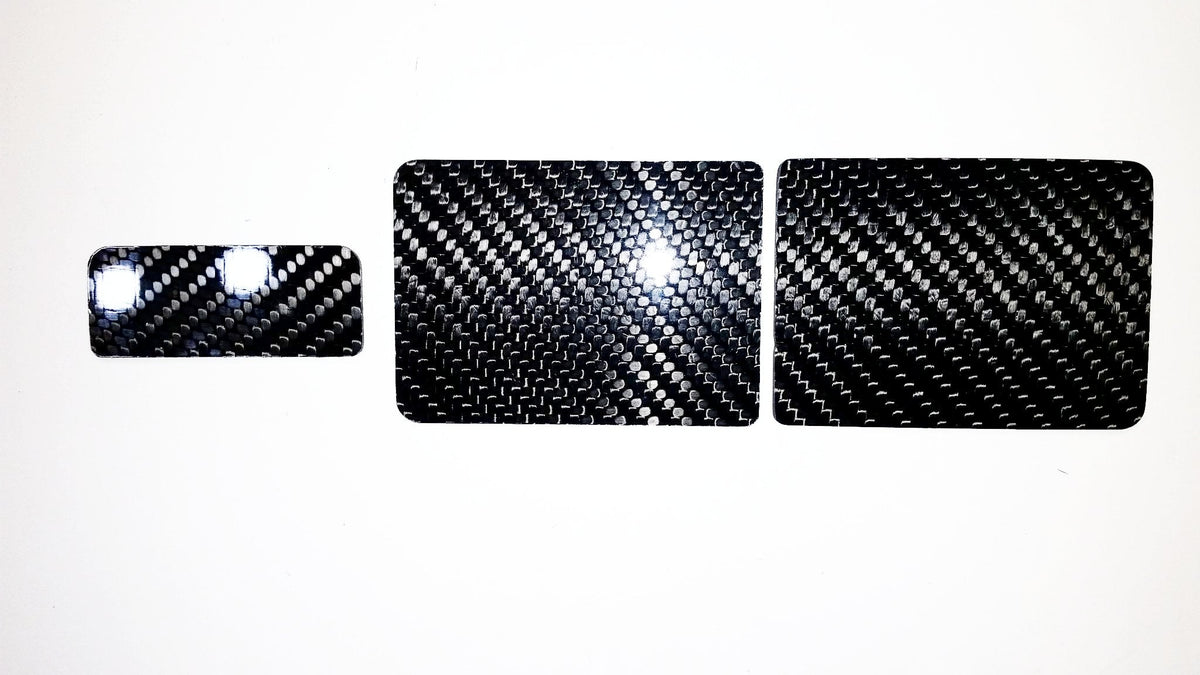 CARBON FIBER AC & CLOCK DELETE PANEL for 92 93 94 95 Honda Civic EG EG9 EJ1