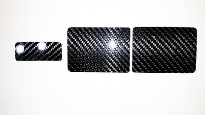 CARBON FIBER AC & CLOCK DELETE PANEL for 92 93 94 95 Honda Civic EG EG9 EJ1