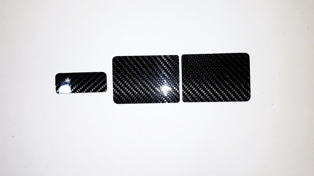 CARBON FIBER AC & CLOCK DELETE PANEL for 92 93 94 95 Honda Civic EG EG9 EJ1