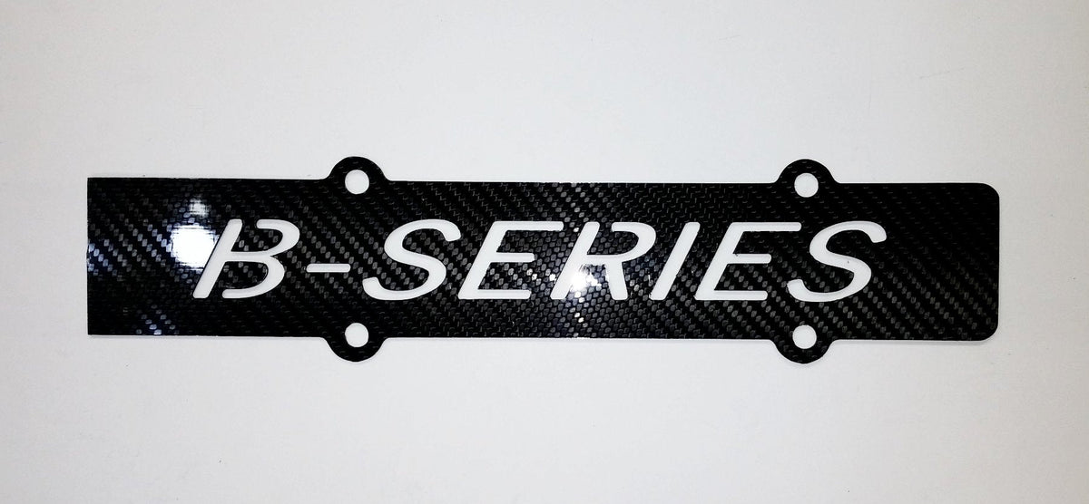 Honda REAL CARBON FIBER B16/ B18 DOHC VTEC "B-SERIES" Custom Spark Plug Cover