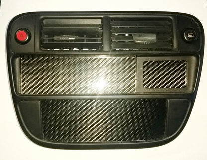 Honda CARBON FIBER 96-98 Civic Climate Control Block Off Plate Delete Made in USA