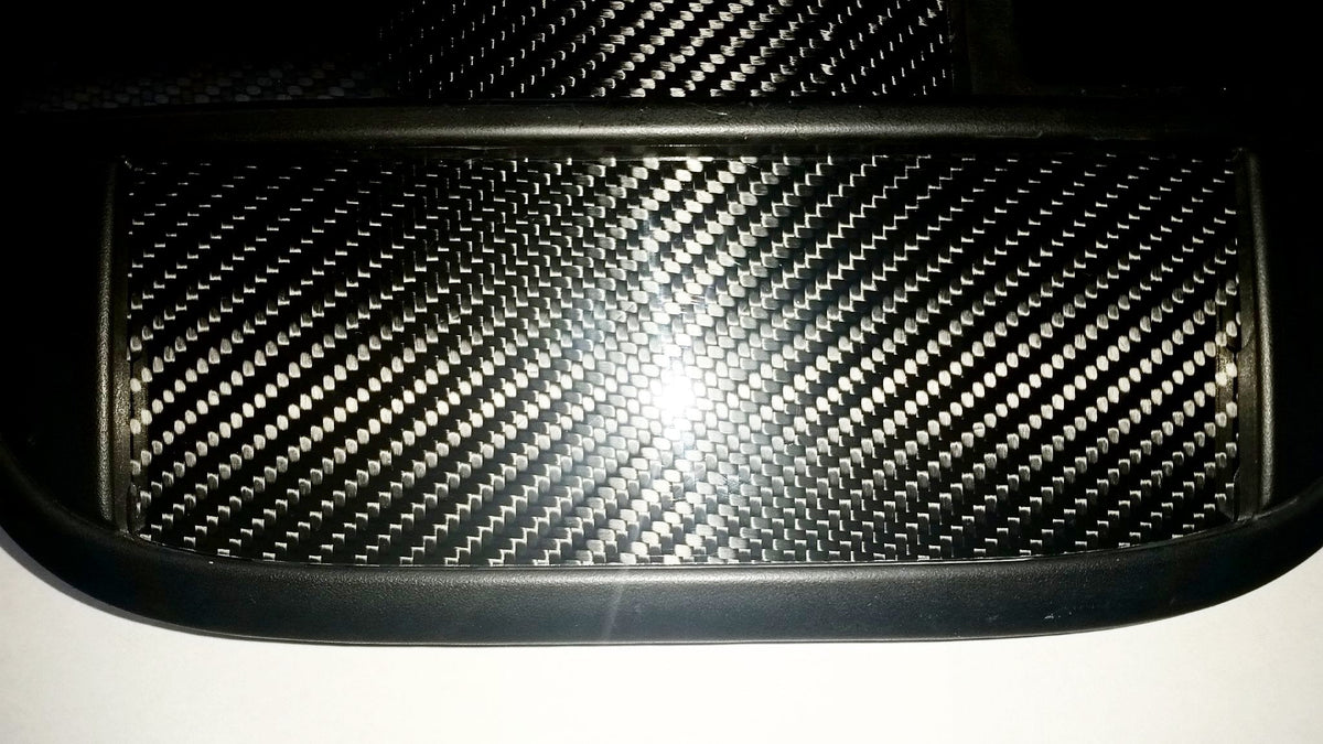 Honda CARBON FIBER 96-98 Civic Climate Control Block Off Plate Delete Made in USA