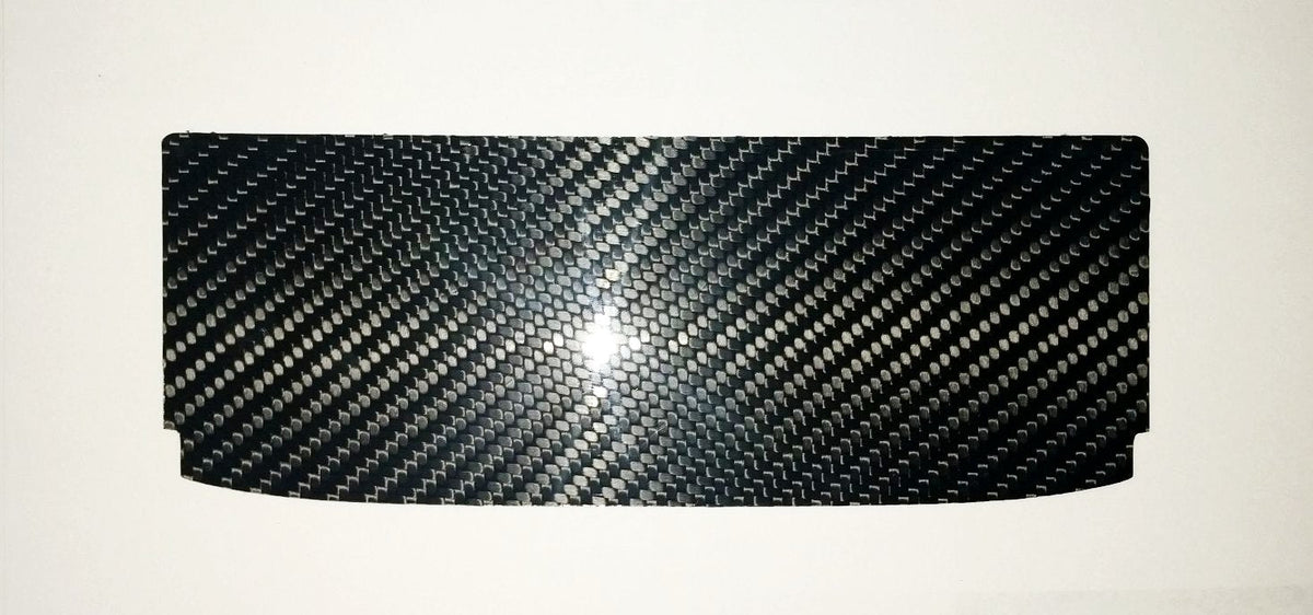 Honda CARBON FIBER 96-98 Civic Climate Control Block Off Plate Delete Made in USA